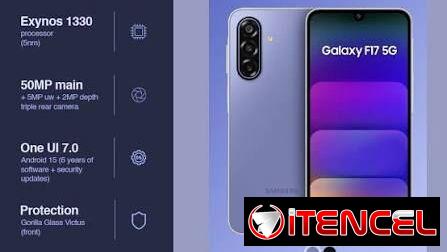 ✨ Samsung Galaxy F17 (4GB RAM / 128GB) ✨