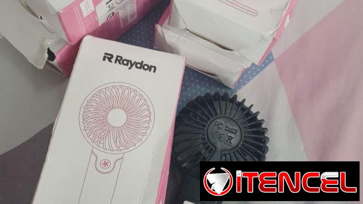 Mini ventiladores que llevan 2 batería AAA