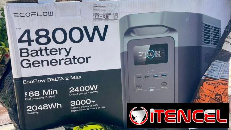 🔰 Estaciones Ecoflow delta 2 max – 4800w 🔰 Envios gratis a toda la Habana con su Garantía 🔰