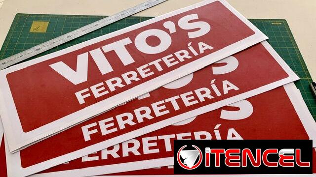 Pegatinas, calcomanías, Señalética ⚠️⛔️
