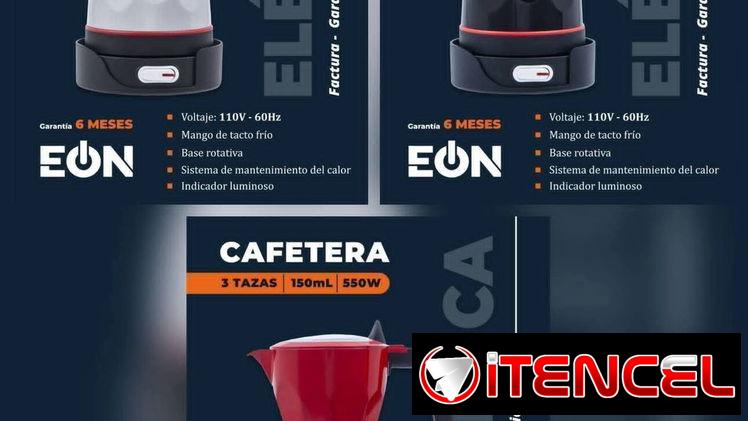 Cafeteras eléctricas 3 tazas