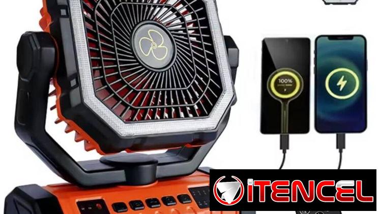 Ventiladores recargables