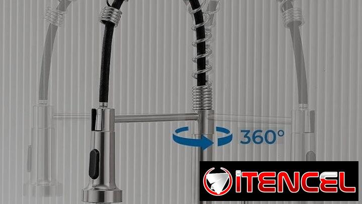 Llave mezcladora monomando para fregadero alta calidad material acero nueva en su caja
