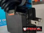 Turbo cargador 67 W con cable Tipo-C a Tipo-C color negro GO671 G-Tide