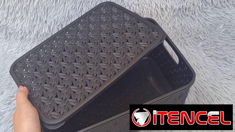 Cestas organizadoras con tapa (G2)