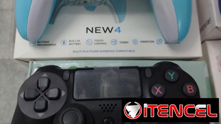 D Mandos para Playstation 4 con su cable de carga incluido, también son compatibles con PC,Celulares,Nintendo Swich