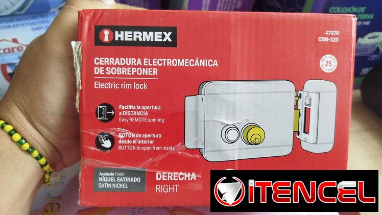 Yale o Cerradura electrónica 12v. Exelente video portaeros posición derecha 40Usd