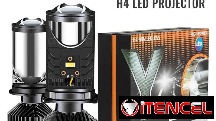 Bombillos led h4 tipo lupas y6
