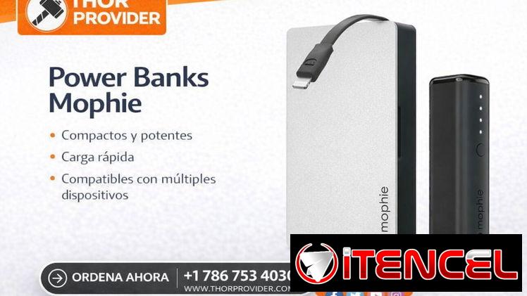 🔋 POWER BANKS MOPHIE | ¡Calidad Premium Mophie a precios insuperables!