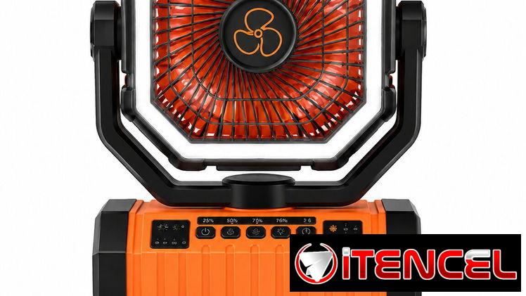 🌬️Ventilador Recargable F6 Batería 20000mAh 🔋