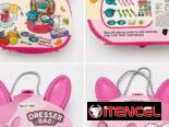 Cartera de maquillaje y cartera de cocina para princesas