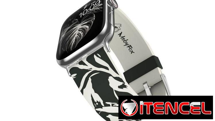 ☎️53544655 🛵 Entrega Disponible ⭐ MobyFox Midnight Flora Correa de Silicona para Smartwatch⭐