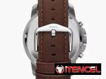 Reloj FOSSIL plataforma GRANT cronógrafo MOD. FS4813 cuarzo japonés caja: 44mm y manillas cuero legítimo, NUEVO EN CAJA.
