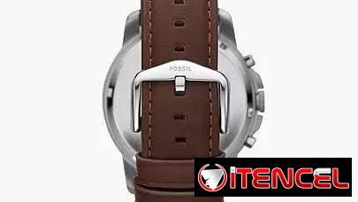 Reloj FOSSIL plataforma GRANT cronógrafo MOD. FS4813 cuarzo japonés caja: 44mm y manillas cuero legítimo, NUEVO EN CAJA.