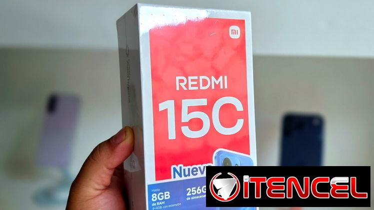Xiaomi Redmi 15C de 8 GB RAM con 256 GB. Sellado en caja