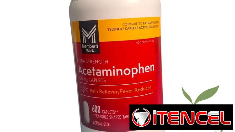 Acetaminofén 500mg Pomo de 600Capsulas