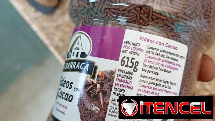Grajea de chocolate de 615 gramos
