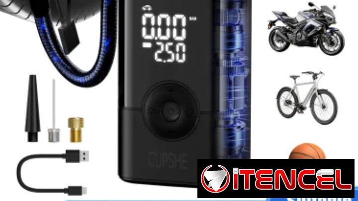 Compresor Inalambrico. Inflador. Bomba de aire. Power bank. Linterna $35usd 54671362 Jeiler