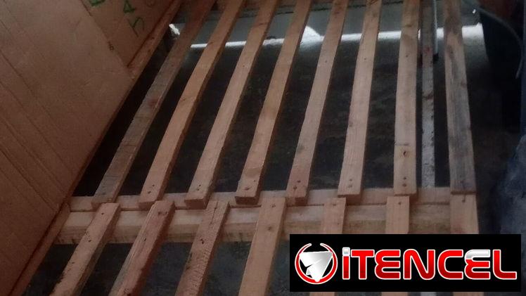 Cama de hierro con colchón original confort