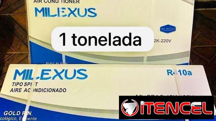 SPLIT MILEXUS 1 tonelada, aire acondicionado