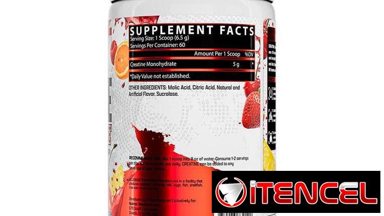 CREATINA MONOHIDRATADA NUTREX SABORIZADA