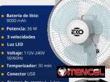 Ventiladores recargables para tu hogar 💨💨