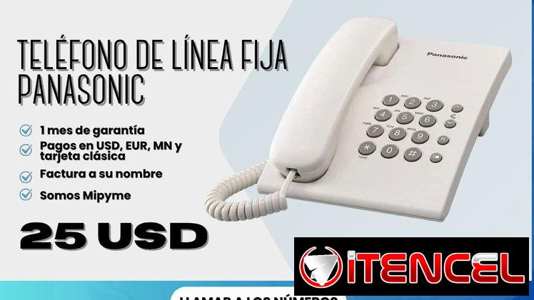 📞 Teléfono de Línea Fija Panasonic 💲 Precio: 25$