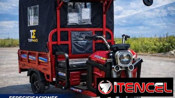 TRICICLO TOPMAQ 2026 (CON TECHO)