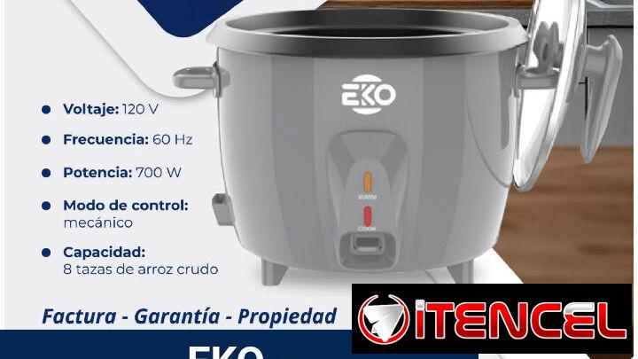 Ollas arroceras con distintos colores marca Eko (6 meses de garantía)