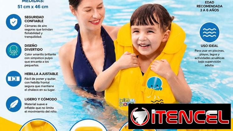Chaleco inflable amarillo (EyH)