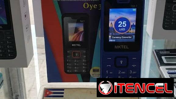 Celulares de teclas de baja gama y gama Media en 20 y 25 USD o al Cambio en CUP