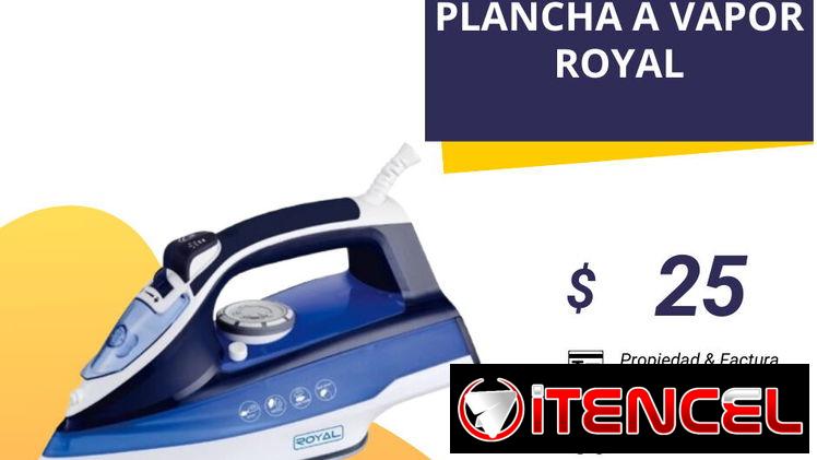 PLANCHA PARA LA ROPA ROYAL AL VAPOR