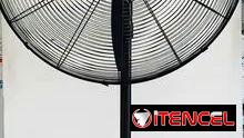 VENTILADOR INDUSTRIAL PEDESTAL 24p marca Jinghan 130W, Tres velocidades 3 ASPAS Precio $190 USD  Transporte incluido