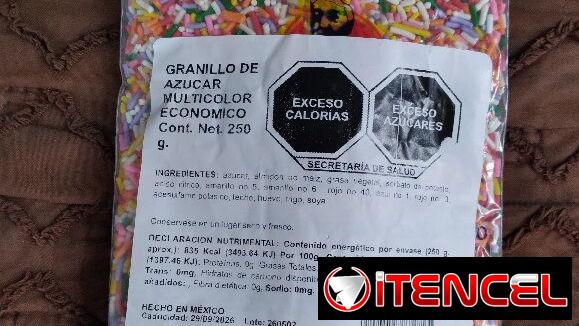 Grajeas de colores 250g