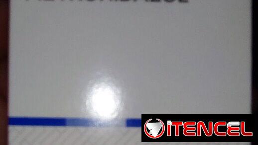 Metronidazol en suspensión frasco de 120ml con 250mg en 5ml, indicado para niños