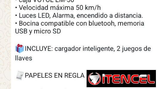 BICIMOTO Eléctrica Mizusuki Grillo