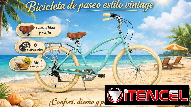 Bicicleta de Paseo 26″ Estilo vintage