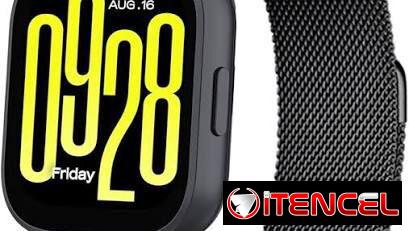 Redmi Watch 5 Active Negro. Smartwatch. Reloj inteligente, bateria hasta 8 dias sin cargar.  Más de 50 modos deportivos