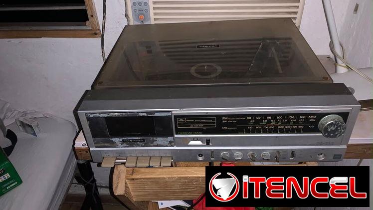 Tocadiscos Vintage( todo en 1)