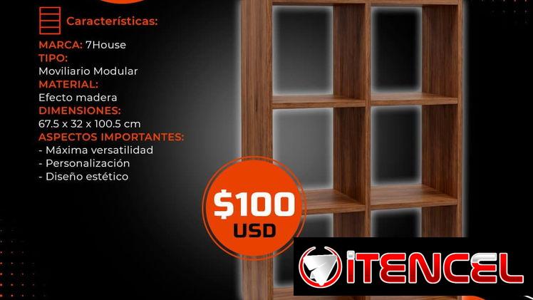 💯 PARA TU HOGAR 💯 ESTANTERÍA 6 NIVELES MARCA 7 HOUSE. SERVICIO DE MENSAJERÍA CON FACTURA. TLF 54833699