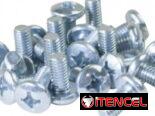 tornillo métrica 6 + tuerca cuadrada