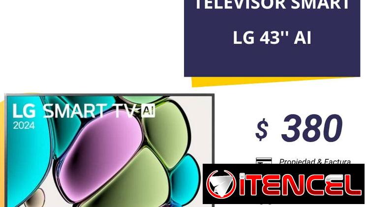 Televisores LG( Smart TV )de 32″, 43″,55″ y 65″