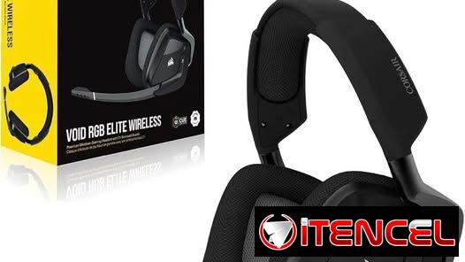 🦾🦾escribeme al whatsApp 💲100usd Corsair VOID ELITE RGB Wireless – Auriculares para juegos, carbón