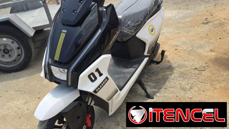 MOTO ELÉCTRICA PANDA CLASSIC   ⚙️CARACTERÍSTICAS:   • 2000 Wats  • ⁠72 Volt • ⁠32 Amp • ⁠Autonomía de 90 KM  • ⁠Frenos d
