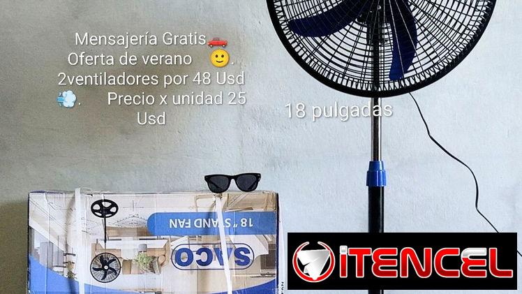 ‼️ #MENSAJERIA_GRATIS‼️ 🏖️ PRECIO: 25 USD #OFERTAA_2X48💲 🚦SI COMPRA VENTILADORES POR CANTIDAD SE HACEN DESCUENTOS📣