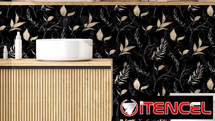 Papel para dormitorios, salas, baño, impermeable extraible(43 X 180 cm )