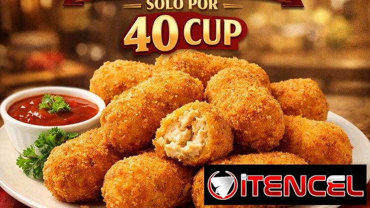 Venta de croquetas con sabor a pollo y mantaquilla