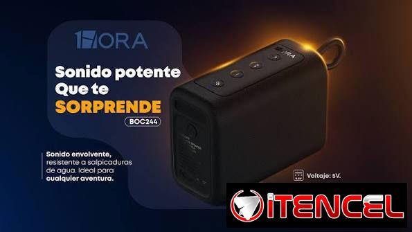 Parlante Bluetooth Portátil BOC244 7W con Batería 10H y TWS Estéreo Precio 25 usd