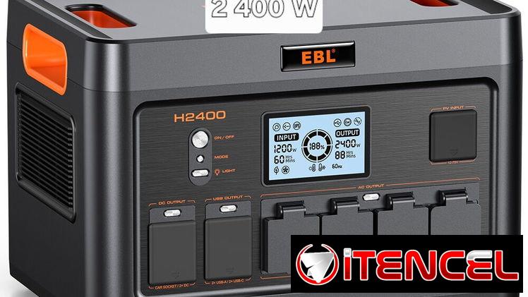 Estacion de energía de 2 400 W