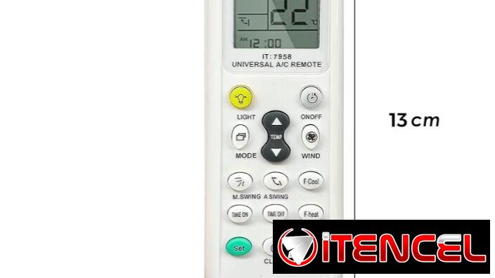 Control remoto universal para aire acondicionado